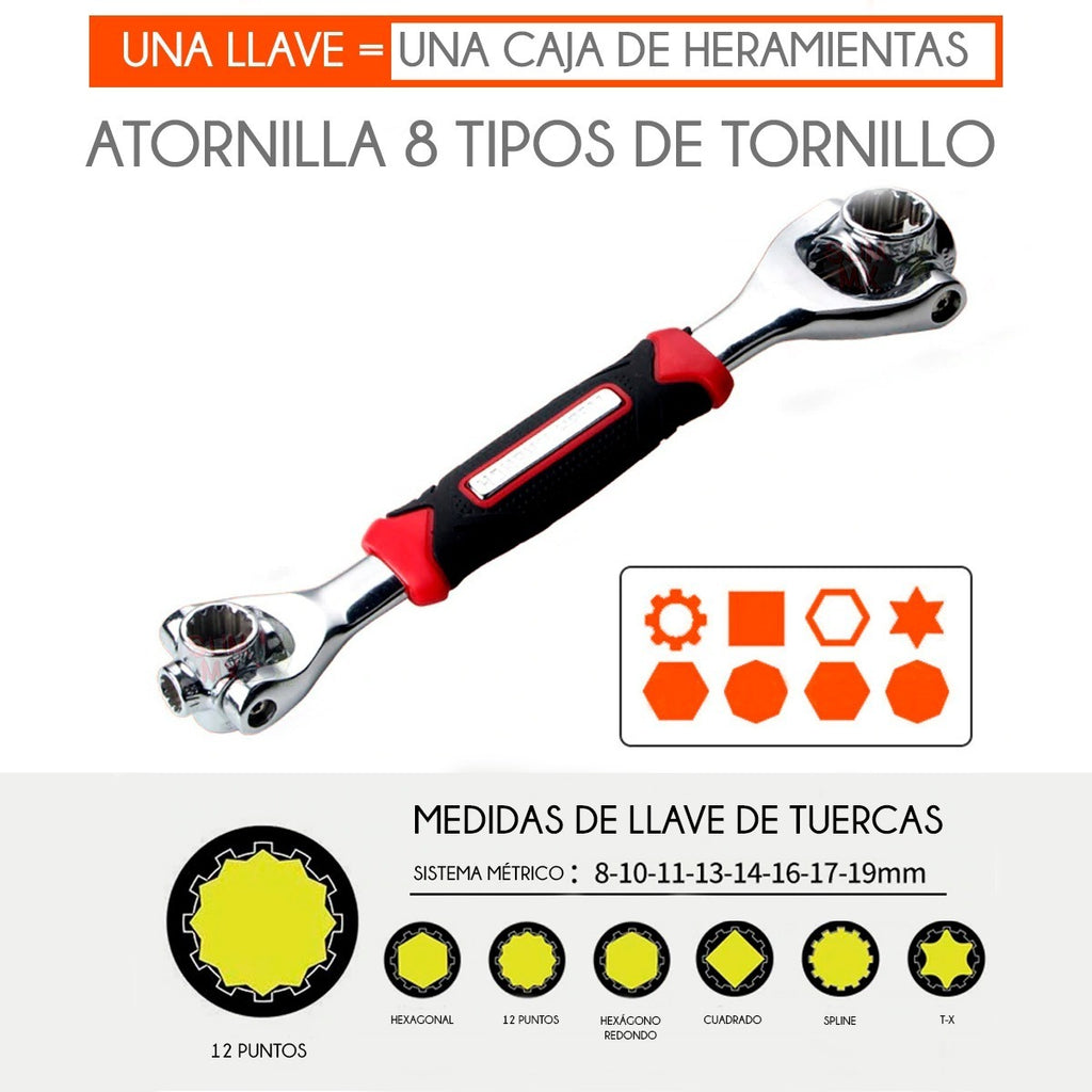 Llave Multi Funcional 48 En 1