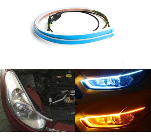 LED VISION - JUEGO DE 2 CINTAS + GRATIS 1 RENOVADOR DE FAROLAS