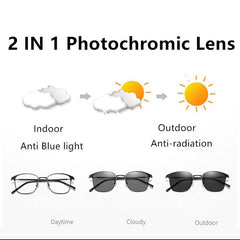 Gafas Transition/Fotocromaticas F3 + Filtro Luz Azul + Filtro UV 400