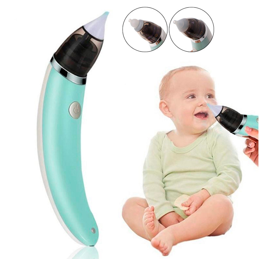 Aspirador nasal para bebé, aspirador nasal eléctrico para bebé, chupador  automático para bebés, removedor de moco alimentado por batería para niños